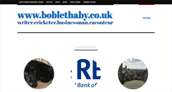 Desktop Screenshot of boblethaby.co.uk